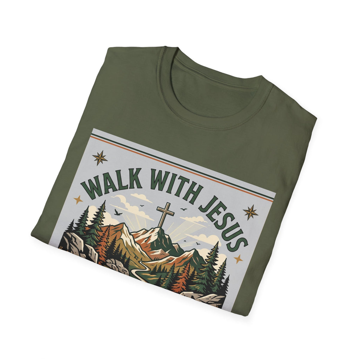 Walk with jesus T-shirts
