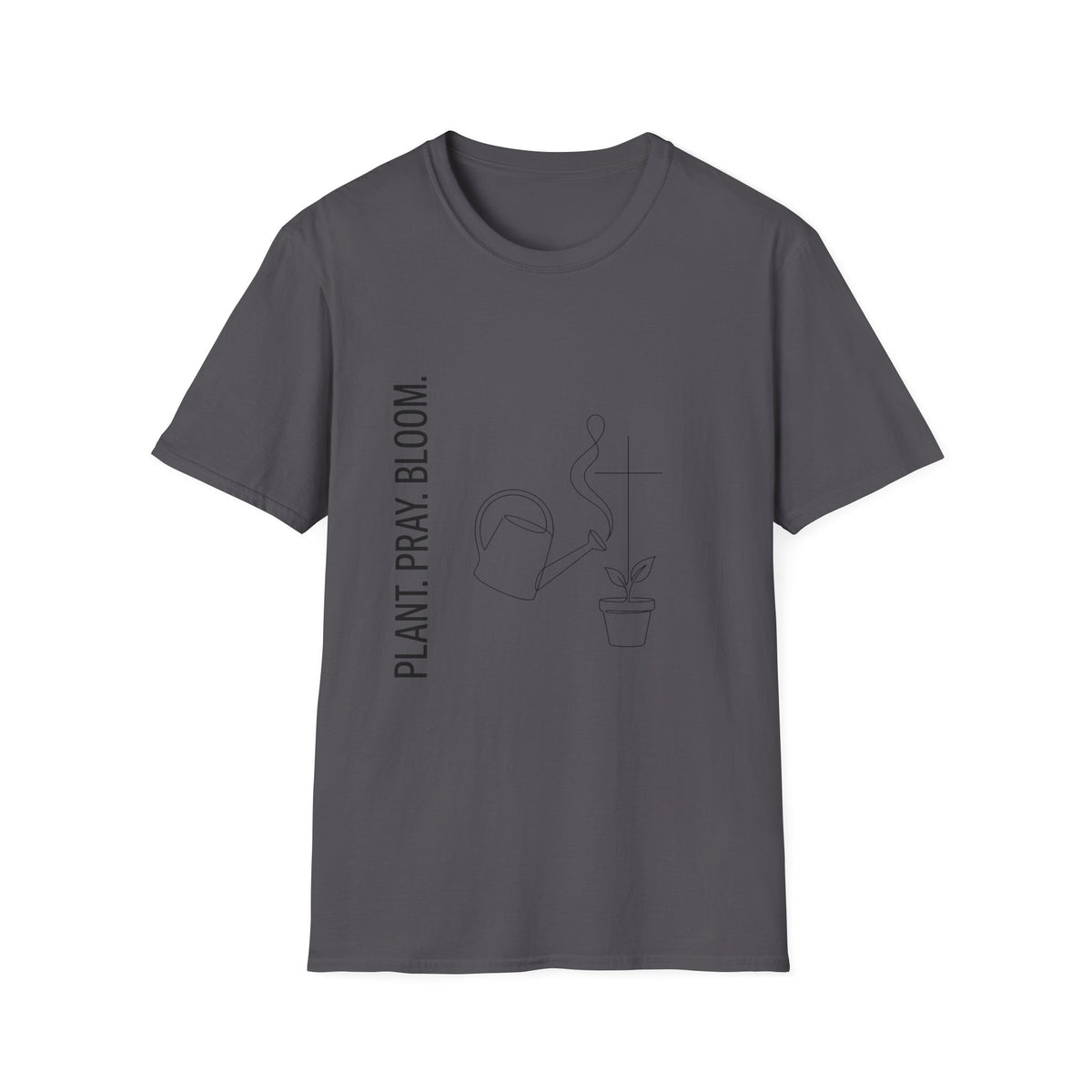 Plant pray bloom T-shirts