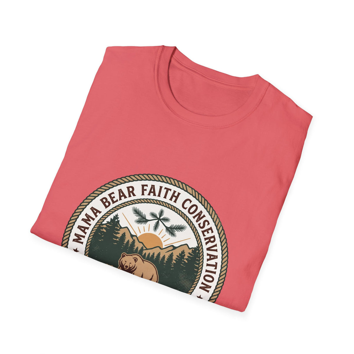 Mama bear faith conservation T-shirts