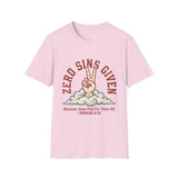 Zero sins given T-shirts