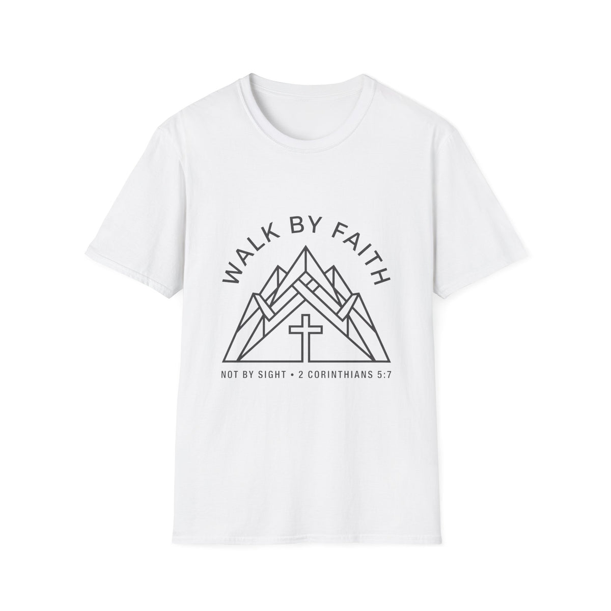 Walk by faith T-shirts