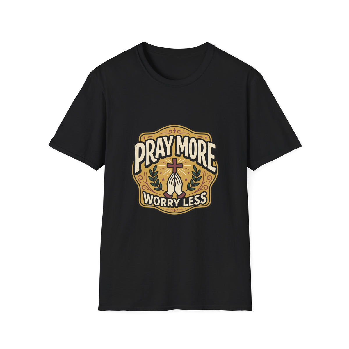 Pray more worry less T-shirts