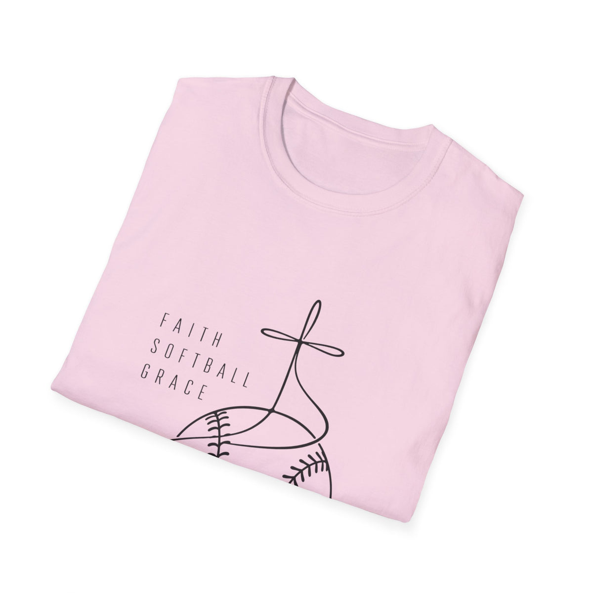 Faith softball grace T-shirts