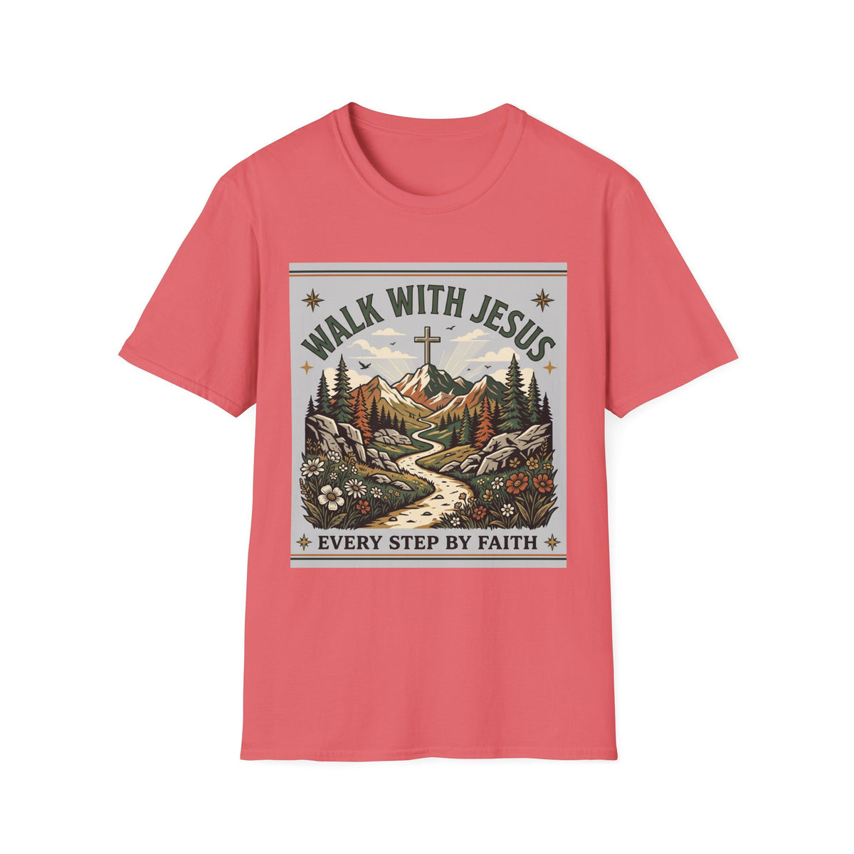Walk with jesus T-shirts