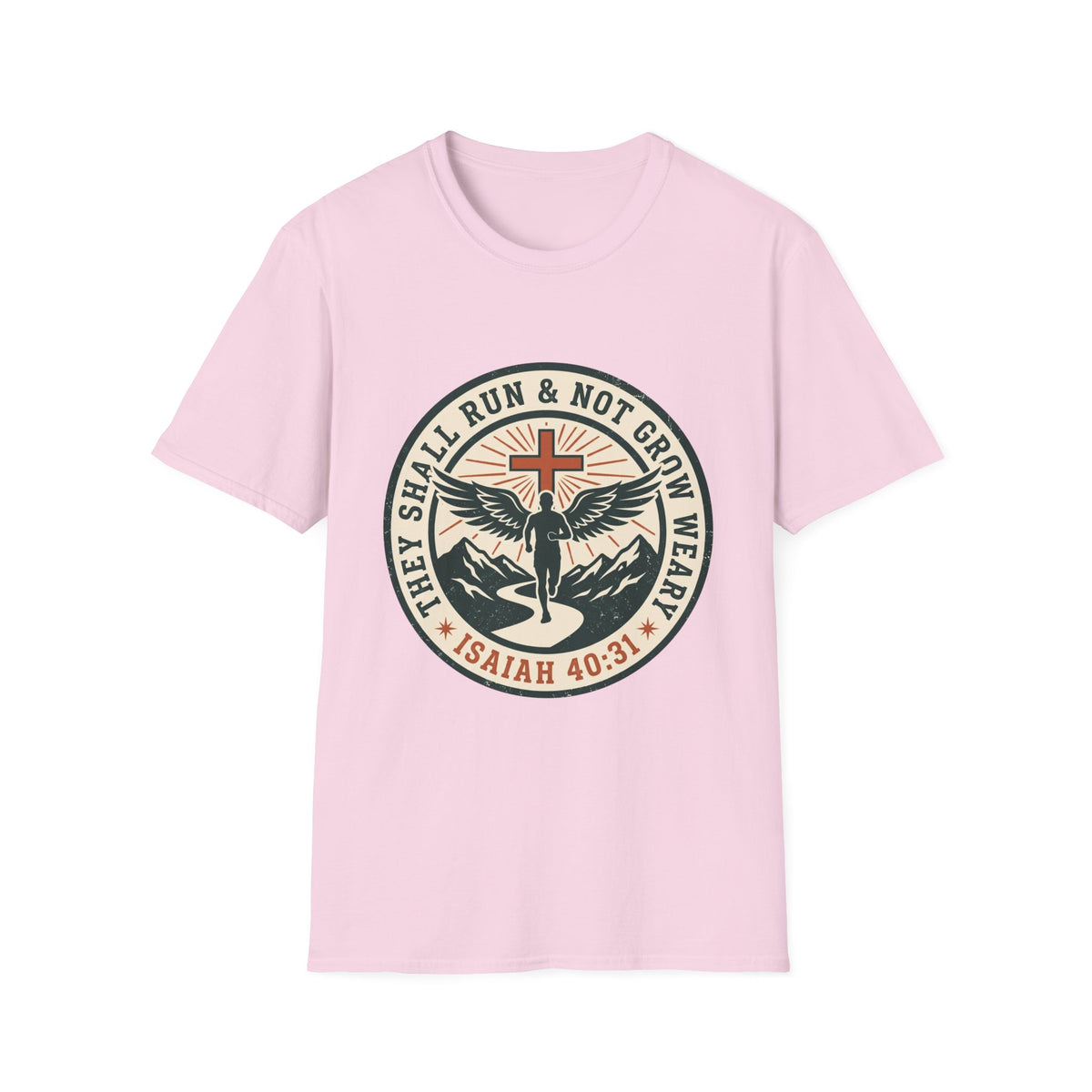 They shall run and not grow weary T-shirts