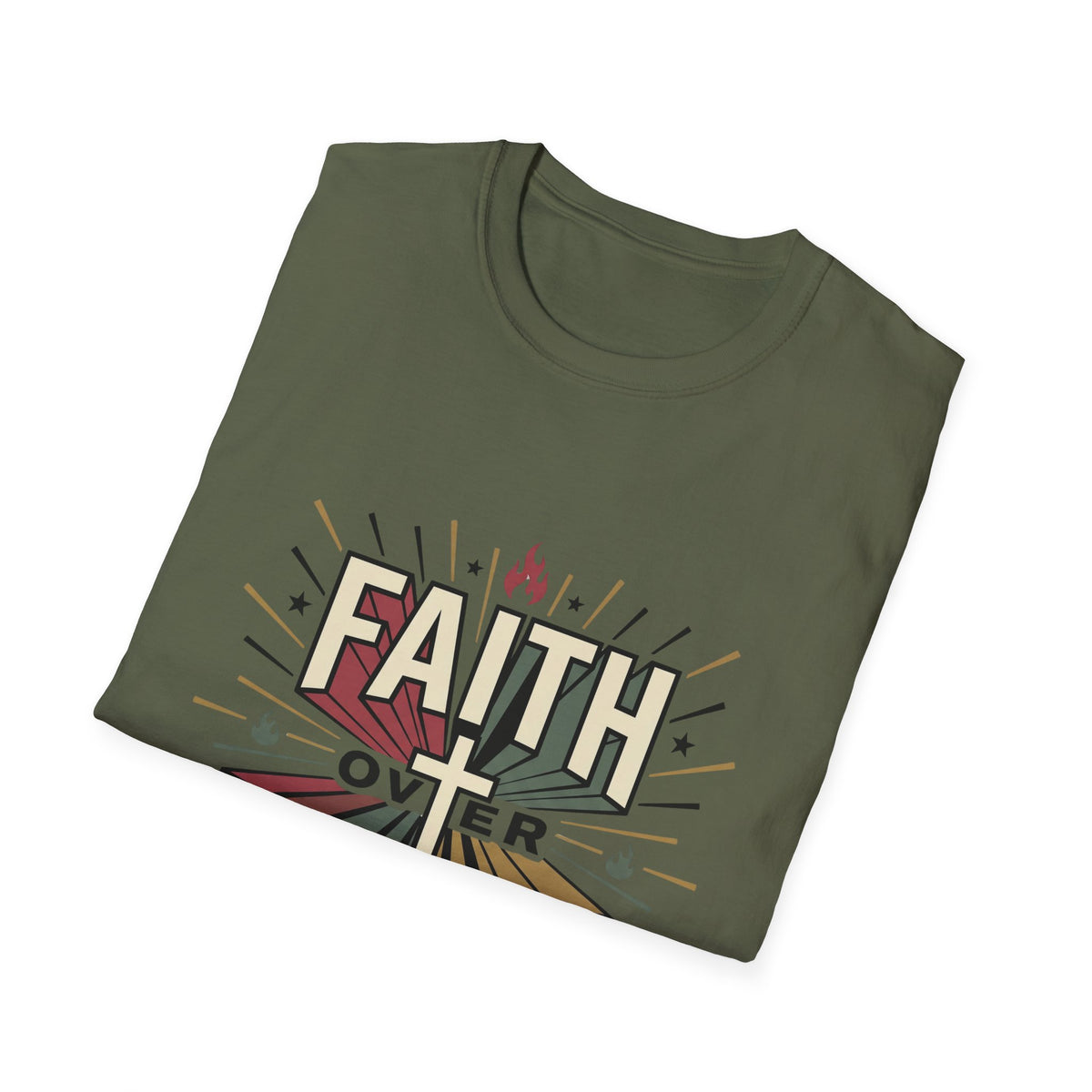 Faith over feelings T-shirts