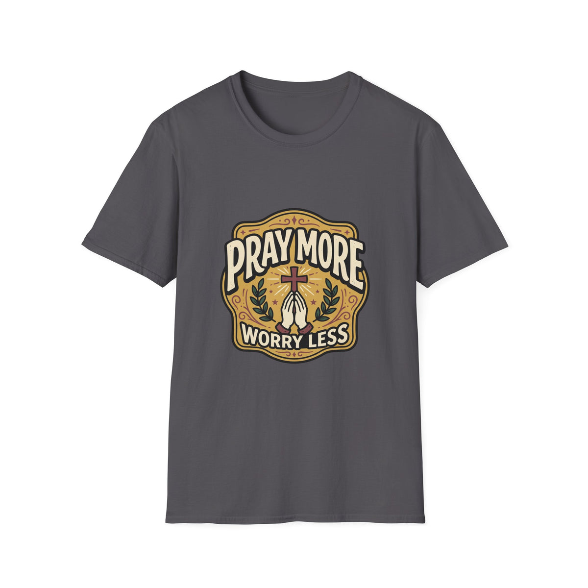 Pray more worry less T-shirts