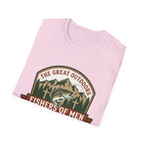 The great outdoors Fishers of men T-shirts
