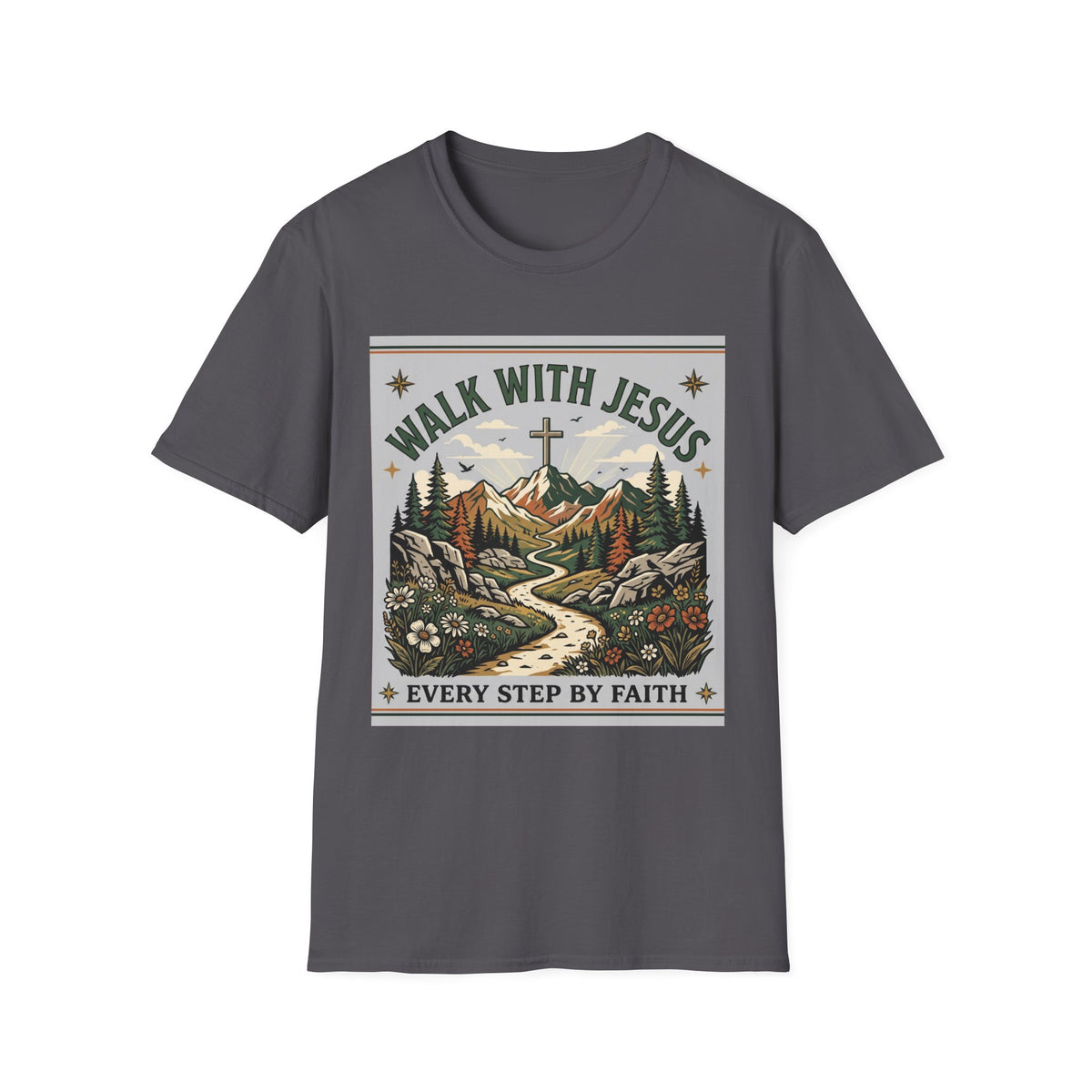 Walk with jesus T-shirts