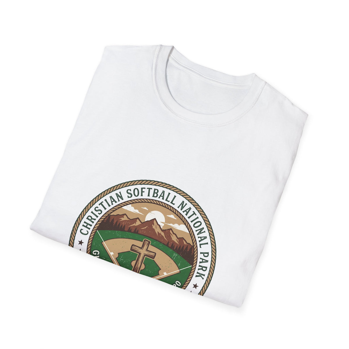 Christian softball national park T-shirts