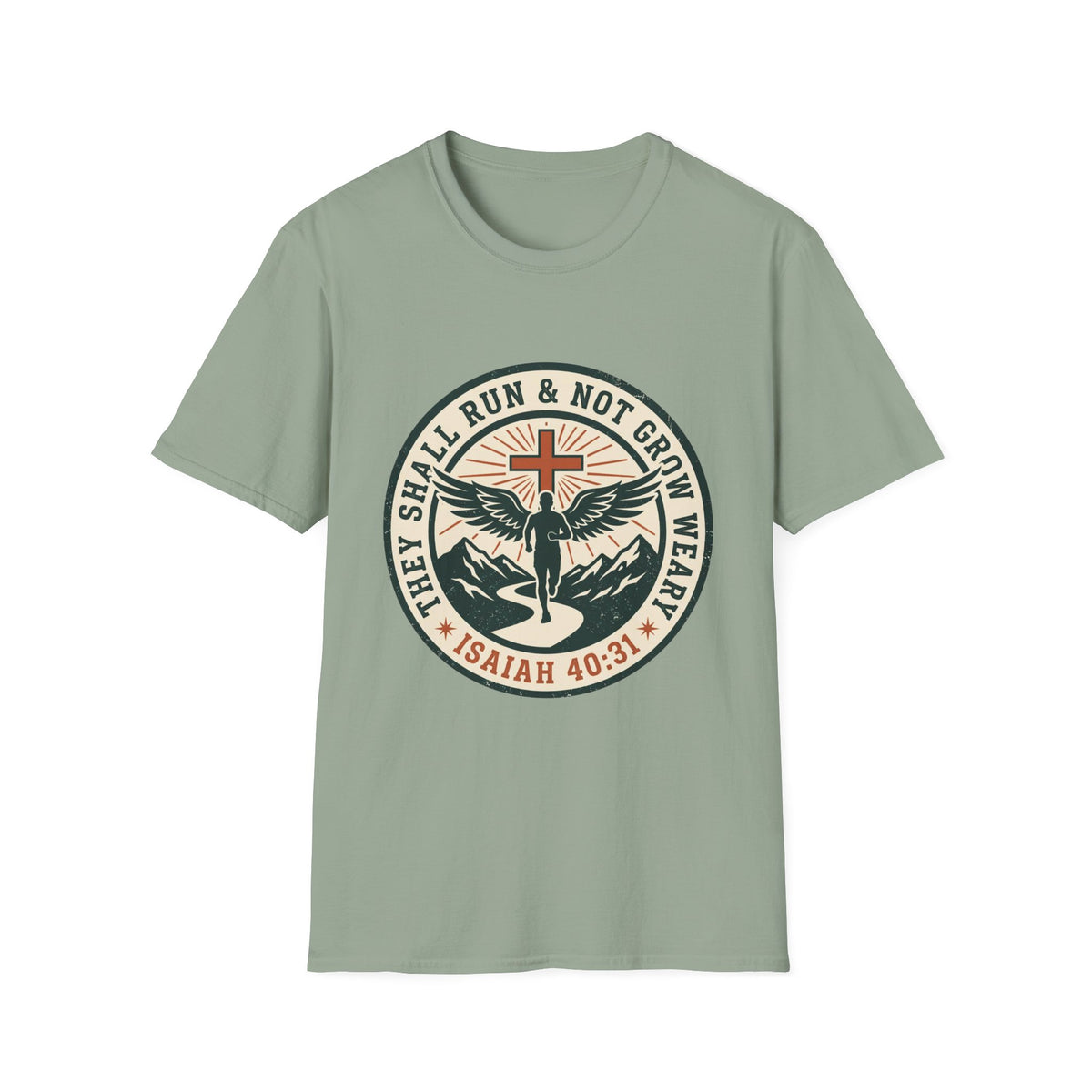They shall run and not grow weary T-shirts