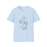 Faith Grace Hope T-shirts